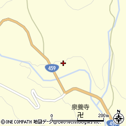 福島県喜多方市山都町蓬莱東田周辺の地図