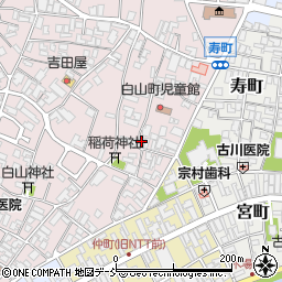 田巻加工所周辺の地図