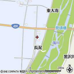 福島県喜多方市上三宮町吉川長泥周辺の地図