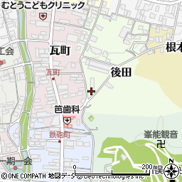 福島県伊達郡川俣町後田10-3周辺の地図