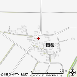 福島県喜多方市関柴町関柴関柴518-1周辺の地図