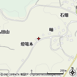 福島県福島市飯野町明治燈篭木3周辺の地図