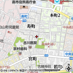 関川美容室周辺の地図