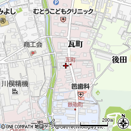 仙台屋呉服店周辺の地図