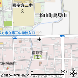 福島県喜多方市東桜ガ丘2丁目5周辺の地図