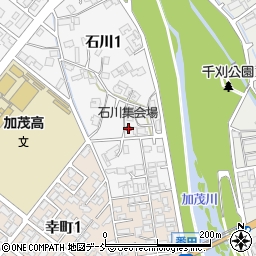石川集会場周辺の地図