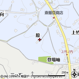 福島県福島市飯野町青木（原）周辺の地図