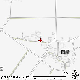 福島県喜多方市関柴町関柴川又周辺の地図