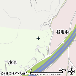 福島県福島市松川町（山端）周辺の地図