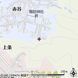 新潟県加茂市赤谷8-12周辺の地図