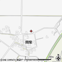 福島県喜多方市関柴町関柴北畑周辺の地図