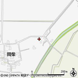 福島県喜多方市関柴町関柴村東周辺の地図