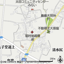 福島県喜多方市岩月町喜多方稲村周辺の地図
