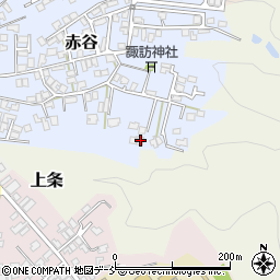 新潟県加茂市赤谷8-7周辺の地図