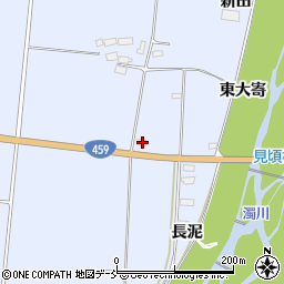 福島県喜多方市上三宮町吉川東大寄周辺の地図