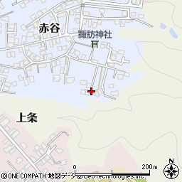 新潟県加茂市赤谷8-8周辺の地図