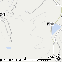 福島県川俣町（伊達郡）鶴沢（桜ヶ作）周辺の地図