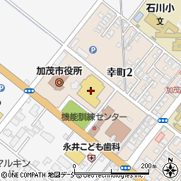 加茂文化会館周辺の地図