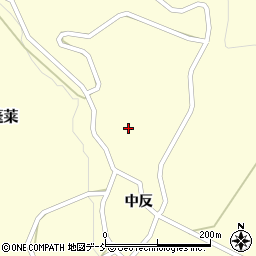 福島県喜多方市山都町蓬莱風早周辺の地図