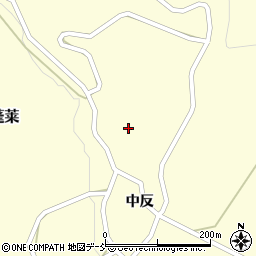 福島県喜多方市山都町蓬莱（風早）周辺の地図