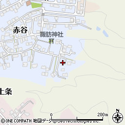 新潟県加茂市赤谷9-12周辺の地図