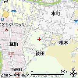 福島県伊達郡川俣町後田3-8周辺の地図