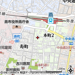 シャンス燕本町周辺の地図