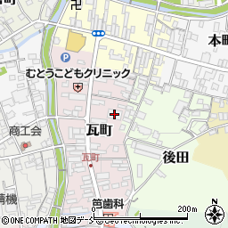 東邦銀行川俣支店周辺の地図