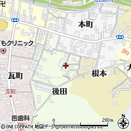 福島県伊達郡川俣町後田3-2周辺の地図