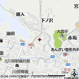 福島県伊達郡川俣町鶴沢細越6周辺の地図