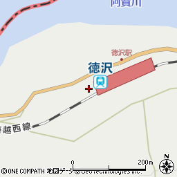 西会津町徳沢出張所周辺の地図