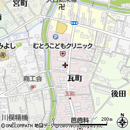有限会社川俣三河屋機料周辺の地図