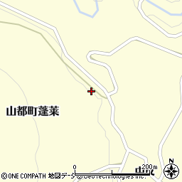 福島県喜多方市山都町蓬莱平左エ門屋敷周辺の地図