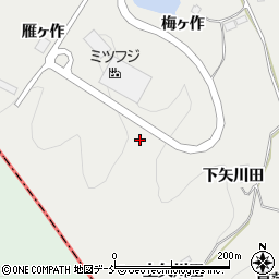 福島県伊達郡川俣町鶴沢西崎周辺の地図