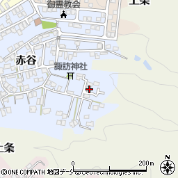 新潟県加茂市赤谷10-3周辺の地図