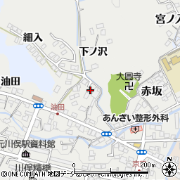 福島県伊達郡川俣町鶴沢細越5周辺の地図