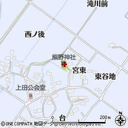 福島県喜多方市岩月町宮津宮東1637周辺の地図