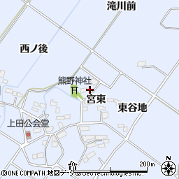 福島県喜多方市岩月町宮津宮東1642周辺の地図