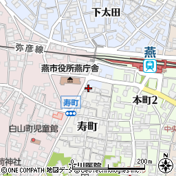 新潟県燕市東太田3536周辺の地図