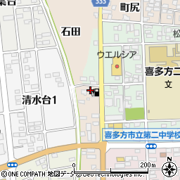 株式会社岩田商店　松山給油所周辺の地図
