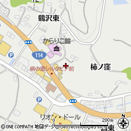 福島県伊達郡川俣町鶴沢東周辺の地図