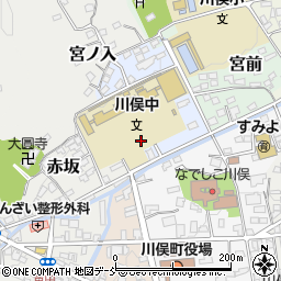 福島県伊達郡川俣町宮ノ脇周辺の地図