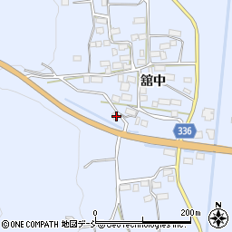福島県喜多方市上三宮町吉川舘中5555-1周辺の地図