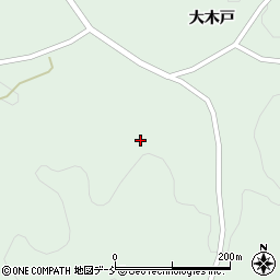 福島県伊達郡川俣町飯坂赤坂周辺の地図
