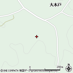 福島県川俣町（伊達郡）飯坂（赤坂）周辺の地図