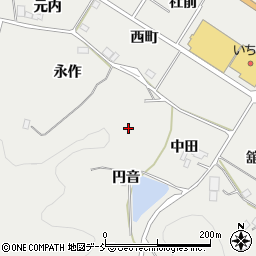 福島県伊達郡川俣町鶴沢瓜口周辺の地図