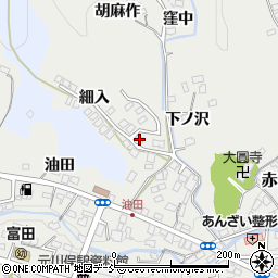 福島県伊達郡川俣町鶴沢鹿野1周辺の地図