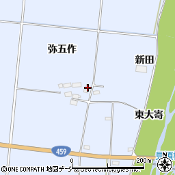 福島県喜多方市上三宮町吉川上新田3363周辺の地図