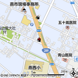 新潟県燕市東太田2987-1周辺の地図