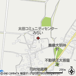 太田コミュニティセンターみらい周辺の地図
